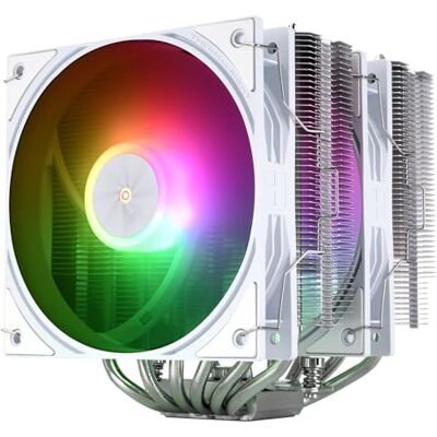 Thermalright TR- Peerless Assassin 120 SE ARGB White V3 refroidisseur d’air CPU, double tour et ventilateur avec 6 conduites de chaleur, 2xTL-P12W-S,2000tr/min, pour AM5/AM4, Intel LGA1851/1700, Blanc - Publicité Thermalright TR- Peerless Assassin 120 SE ARGB White V3 refroidisseur d’air CPU, double tour et ventilateur avec 6 conduites de chaleur, 2xTL-P12W-S,2000tr/min, pour AM5/AM4, Intel LGA1851/1700, Blanc - Publicité