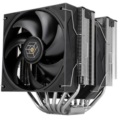 Thermalright Royal Pretor 130 Ventilateur de processeur, 6 caloducs, ventilateur TL-H12-X28 et TL-HD13-X28, compatible avec Intel LGA115X/1200/2011/1700/1851, plates-formes AM4/AM5, refroidissement - Publicité Thermalright Royal Pretor 130 Ventilateur de processeur, 6 caloducs, ventilateur TL-H12-X28 et TL-HD13-X28, compatible avec Intel LGA115X/1200/2011/1700/1851, plates-formes AM4/AM5, refroidissement - Publicité