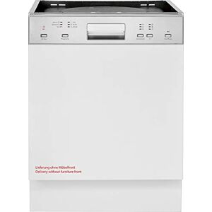 Bomann GSPE 7414 Lave-vaisselle encastrable semi-intégré, 60 cm, 12 places, 6 programmes, 6 programmes, indicateur de contrôle LED en acier inoxydable - Publicité