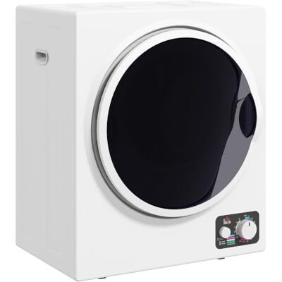 HOMCOM Sèche-linge évacuation portable 850W 2,5Kg 4 modes de séchage Blanc Sèche-Linge Électrique, 2 Niveaux de Chauffage, Cuve en Acier Inoxydable, Installation Murale, pour Appartement Dortoir - Publicité HOMCOM Sèche-linge évacuation portable 850W 2,5Kg 4 modes de séchage Blanc Sèche-Linge Électrique, 2 Niveaux de Chauffage, Cuve en Acier Inoxydable, Installation Murale, pour Appartement Dortoir - Publicité