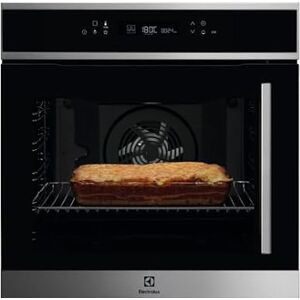 Electrolux Four encastrable pyrolyse  EOF7P00LX Four multifonction Chaleur tournante ou pulsée / 72 litres / Classe A+ / Noir et Inox / Porte tempérée (3 vitres) - Publicité