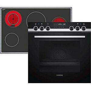 Siemens pq523kb00 Céramique four électrique Set d'appareils de cuisine – set d'appareil ménager de cuisine (céramique, verre et céramique, noir, 2200 W, 79,5 cm, 51,7 cm) - Publicité