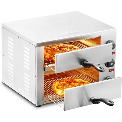 VEVOR Four à Pizza de Comptoir, Four Électrique 12 po 1700 W, avec Contrôle de la Température et Minuterie 0-120 min, Plateau à Miettes Facile à Nettoyer, Commercial Domestique, Restaurant Maison - Publicité VEVOR Four à Pizza de Comptoir, Four Électrique 12 po 1700 W, avec Contrôle de la Température et Minuterie 0-120 min, Plateau à Miettes Facile à Nettoyer, Commercial Domestique, Restaurant Maison - Publicité
