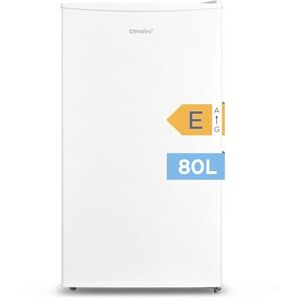 Comfee RCD80WH2(E) Réfrigérateur avec congélateur / 80 l/compartiment à fruits et légumes / 84,5 cm de hauteur / 47,5 cm de largeur / 137 kWh/an/réglage de la température réglable/pieds - Publicité Comfee RCD80WH2(E) Réfrigérateur avec congélateur / 80 l/compartiment à fruits et légumes / 84,5 cm de hauteur / 47,5 cm de largeur / 137 kWh/an/réglage de la température réglable/pieds - Publicité