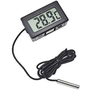 Fangfeen Réfrigérateur Congélateur Compteur de température -50 à 110 ° C Thermomètre LCD numérique pour réfrigérateur - Publicité