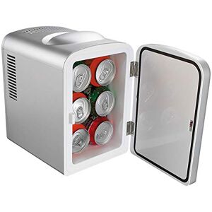 Rosenstein & Söhne Mini réfrigérateur 2 en 1 avec prise 12/230 V Gris [] - Publicité