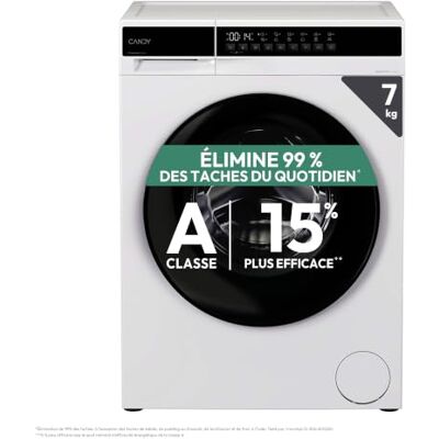 Lave-linge Candy Easy EY 27SB7-S Charge frontale 7 kg 1200 RPM Noir - Publicité Lave-linge Candy Easy EY 27SB7-S Charge frontale 7 kg 1200 RPM Noir - Publicité