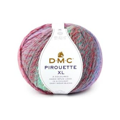 DMC Laine Pirouette XL Violet - Fil - Publicité DMC Laine Pirouette XL Violet - Fil - Publicité