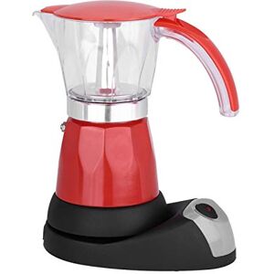 EVTSCAN Percolateur à café, Pot électrique Moka 300 ML/6 Tasses 480 W, cafetière de Cuisine Amovible en Acier Inoxydable(Rouge) - Publicité EVTSCAN Percolateur à café, Pot électrique Moka 300 ML/6 Tasses 480 W, cafetière de Cuisine Amovible en Acier Inoxydable(Rouge) - Publicité