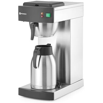 Hendi Machine à Café - 2L, Argenté - Coffee Machine - Publicité Hendi Machine à Café - 2L, Argenté - Coffee Machine - Publicité