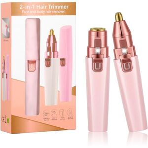 URAQT Epilateur Visage, Femme Stylo Rasoir Electrique, Tondeuse Femme Sourcil sans Fil Rechargeable pour Lèvres Bikini Bras avec LED, Rose-B - Publicité URAQT Epilateur Visage, Femme Stylo Rasoir Electrique, Tondeuse Femme Sourcil sans Fil Rechargeable pour Lèvres Bikini Bras avec LED, Rose-B - Publicité