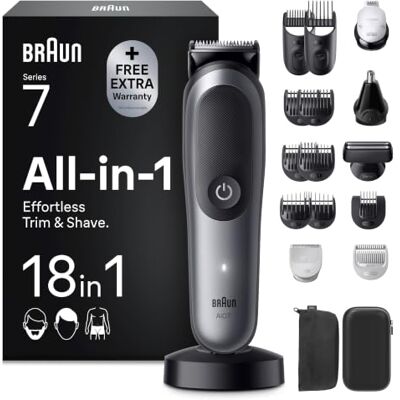 Braun AIO7585 Kit de toilettage tout-en-un - Tondeuse - Publicité Braun AIO7585 Kit de toilettage tout-en-un - Tondeuse - Publicité