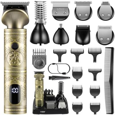 VGR - Beard Trimmer Kit - 7 en 1 - Sans fil - Trimmer kit - Publicité VGR - Beard Trimmer Kit - 7 en 1 - Sans fil - Trimmer kit - Publicité
