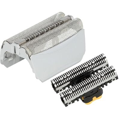 vhbw Set de têtes de rasoir électrique compatible avec Braun 5645 5646, 5647, 5649, 570, 5652, grille + couteaux, argenté - Publicité vhbw Set de têtes de rasoir électrique compatible avec Braun 5645 5646, 5647, 5649, 570, 5652, grille + couteaux, argenté - Publicité