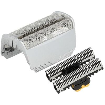 vhbw Set de têtes de rasoir électrique remplacement pour Braun 30B, 30B Mul, 30S pour, grille + couteaux, argenté - Publicité vhbw Set de têtes de rasoir électrique remplacement pour Braun 30B, 30B Mul, 30S pour, grille + couteaux, argenté - Publicité