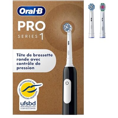 ORAL-B 8700216023979 Brosse à dents électrique - Noir - Publicité ORAL-B 8700216023979 Brosse à dents électrique - Noir - Publicité