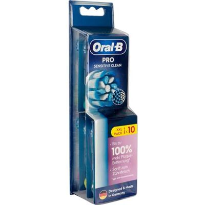 Oral-B Sensitive Clean Têtes de brosse à dents électrique 10 pièces Blanc - Publicité Oral-B Sensitive Clean Têtes de brosse à dents électrique 10 pièces Blanc - Publicité