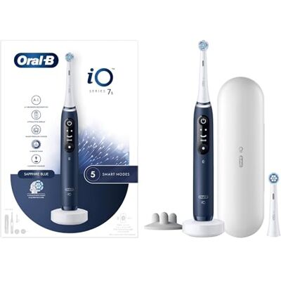 Brosse à dents électrique Oral-B iO 7S - Nettoyage profond, Capteur de pression, Application - Publicité Brosse à dents électrique Oral-B iO 7S - Nettoyage profond, Capteur de pression, Application - Publicité