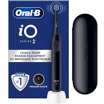 ORAL-B iO Series 2 Noir Nuit - Brosse à dents électrique - Publicité ORAL-B iO Series 2 Noir Nuit - Brosse à dents électrique - Publicité