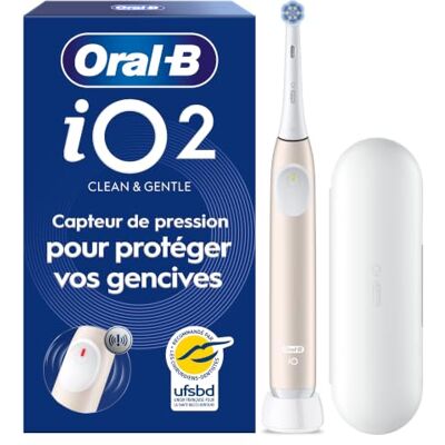 ORAL-B iO Series 2 - Brosse à dents électrique - Calm Pink - Publicité ORAL-B iO Series 2 - Brosse à dents électrique - Calm Pink - Publicité