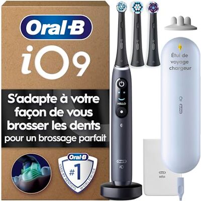 Brosse à dents électrique Oral-B Power Oral-B iO Series 9N Onyx Noir - Brosse électrique - Publicité Brosse à dents électrique Oral-B Power Oral-B iO Series 9N Onyx Noir - Brosse électrique - Publicité