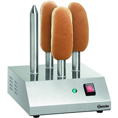 Bartscher - T4 - 4 pains hot-dog - 190 W - Grille-pain - Publicité Bartscher - T4 - 4 pains hot-dog - 190 W - Grille-pain - Publicité