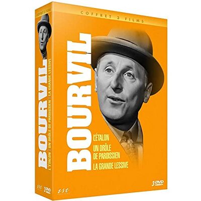 Bourvil : L'Etalon + Un Drôle de paroissien + La Grande lessive - Publicité Bourvil : L'Etalon + Un Drôle de paroissien + La Grande lessive - Publicité