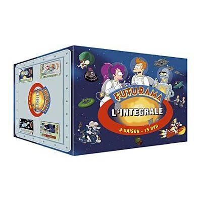 Futurama Saison 1 a 4 Coffret 15 DVD - Publicité Futurama Saison 1 a 4 Coffret 15 DVD - Publicité