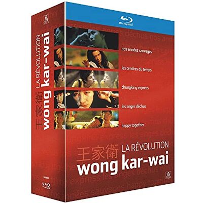 Coffret La Révolution Wong Kar-wai Nos années sauvages + Les cendres du temps + Chungking Express + Les anges déchus + Happy Together - Publicité Coffret La Révolution Wong Kar-wai Nos années sauvages + Les cendres du temps + Chungking Express + Les anges déchus + Happy Together - Publicité