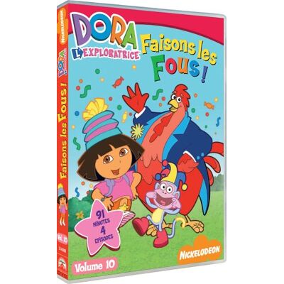 Dora l'exploratrice, Vol.10 : Faisons les fous ! - Publicité Dora l'exploratrice, Vol.10 : Faisons les fous ! - Publicité