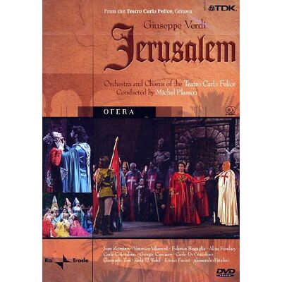 Verdi Jérusalem 2 DVDs - DVD - Publicité Verdi Jérusalem 2 DVDs - DVD - Publicité
