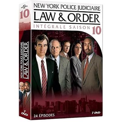 [Elephant Film Edition officielle en langue française Law & Order NEW YORK Police Judiciaire Intégrale saison 10 Coffret 7 DVD - Publicité [Elephant Film Edition officielle en langue française Law & Order NEW YORK Police Judiciaire Intégrale saison 10 Coffret 7 DVD - Publicité