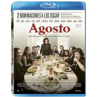 Agosto (Blu-Ray) (Import) Meryl Streep; Julia Roberts; Ewan Mcgregor; Chris - Publicité Agosto (Blu-Ray) (Import) Meryl Streep; Julia Roberts; Ewan Mcgregor; Chris - Publicité