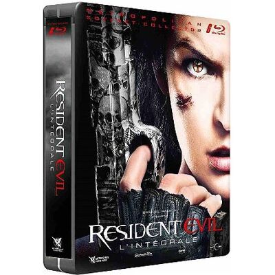Resident Evil : L'intégrale : Resident Evil + Resident Evil : Apocalypse + Resident Evil : Extinction + Resident Evil : Afterlife + Resident Evil : Retribution + Resident Evil : Chapitre final - Publicité Resident Evil : L'intégrale : Resident Evil + Resident Evil : Apocalypse + Resident Evil : Extinction + Resident Evil : Afterlife + Resident Evil : Retribution + Resident Evil : Chapitre final - Publicité