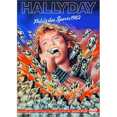 Johnny Hallyday : Palais des Sports (1982) - Publicité Johnny Hallyday : Palais des Sports (1982) - Publicité