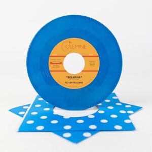 Dreaming + What About Me? Vinyle Bleu - Publicité Dreaming + What About Me? Vinyle Bleu - Publicité