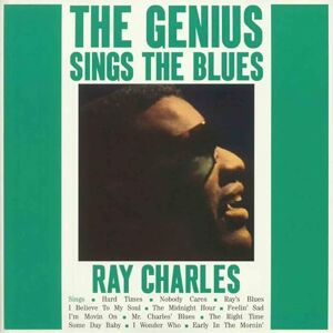 The Genius Sings the Blues Vinyle Vert - Publicité The Genius Sings the Blues Vinyle Vert - Publicité
