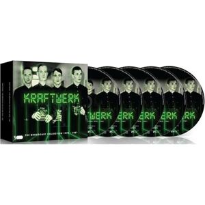 Kraftwerk. The Broadcast Collection 1970-1981. 5 CDs. Publicité Kraftwerk. The Broadcast Collection 1970-1981. 5 CDs. Publicité