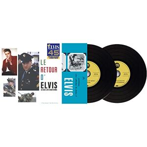 Elvis Presley Le Retour D'Elvis / His Hand In Mine Paper Sleeve CD Deluxe Vinyl Replica - Publicité Elvis Presley Le Retour D'Elvis / His Hand In Mine Paper Sleeve CD Deluxe Vinyl Replica - Publicité