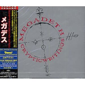 Megadeth Cryptic Writings+Live Trax II (2 Cds Japon) - Publicité Megadeth Cryptic Writings+Live Trax II (2 Cds Japon) - Publicité