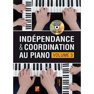 Frédéric Dautigny Indépendance et coordination au piano. Comprend DVD - Publicité Frédéric Dautigny Indépendance et coordination au piano. Comprend DVD - Publicité