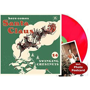Various - Season's Greetings Here Comes Santa Claus 14 Swingin' Chestnuts (LP, Red Vinyl) - Publicité Various - Season's Greetings Here Comes Santa Claus 14 Swingin' Chestnuts (LP, Red Vinyl) - Publicité