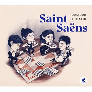 Saint-Saëns : Quatuors À Cordes - Publicité Saint-Saëns : Quatuors À Cordes - Publicité