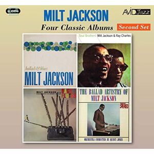 Milt Jackson Four Classic Albums (Ballads & Blues / Soul Brothers / Bags & Flutes / The Ballad Artistry Of ) - Publicité Milt Jackson Four Classic Albums (Ballads & Blues / Soul Brothers / Bags & Flutes / The Ballad Artistry Of ) - Publicité