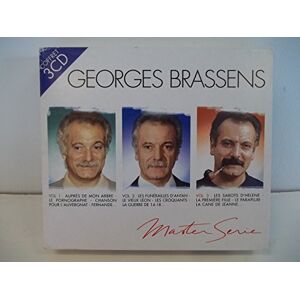 Brassens, Georges Coffret 3 CD : Master Série : Georges Brassens - Publicité Brassens, Georges Coffret 3 CD : Master Série : Georges Brassens - Publicité