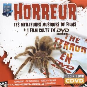 Various Les Meilleures Musiques Horreur+Un Film Culte The Terror - Publicité Various Les Meilleures Musiques Horreur+Un Film Culte The Terror - Publicité