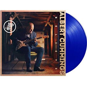 Albert Cummings Believe Vinyle Bleu - Publicité Albert Cummings Believe Vinyle Bleu - Publicité