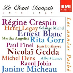 Solange Michel Le Chant Français Les années Pathé 1948-1965 (10 CD) - Publicité Solange Michel Le Chant Français Les années Pathé 1948-1965 (10 CD) - Publicité