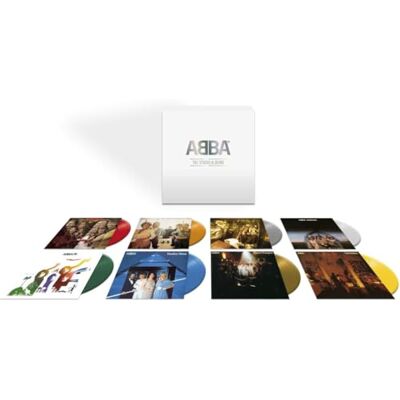 Abba The Studio Albums (Box 8 Vinili Colorati Limited Edt.) - Publicité Abba The Studio Albums (Box 8 Vinili Colorati Limited Edt.) - Publicité