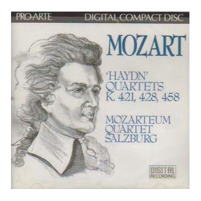 Mozart Haydn Quartets K.421,428,458 - Publicité Mozart Haydn Quartets K.421,428,458 - Publicité